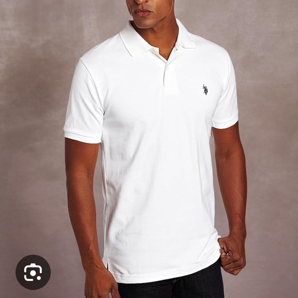 U.S. Polo Assn. Other - U.S. POLO Performance Pique White Shirt Size 2XL.